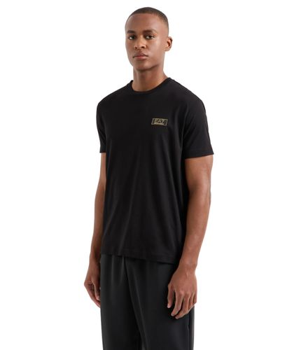 Armani - Camiseta Negra para Hombre S - EA7 - Modalova