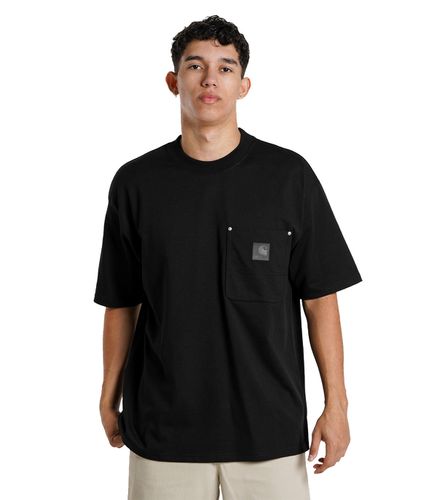 Camiseta Negra para Hombre - Eldon L - Carhartt - Modalova