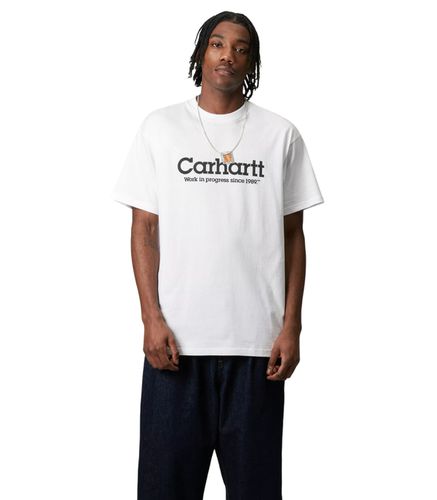 Camiseta Blanca para Hombre - S/S Label L - Carhartt - Modalova