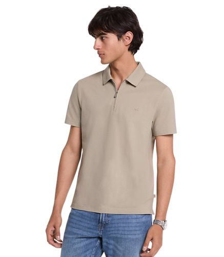 Polo para Hombre - Piqué Zip-Up M - Michael Kors - Modalova