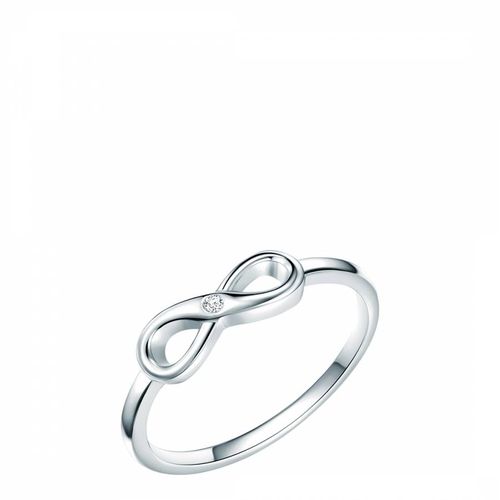 Silver Infinity Diamond Ring - Tess Diamonds - Modalova