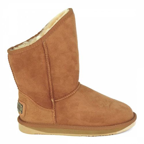 Light Brown Shearling Boots - Australia Luxe Collective - Modalova