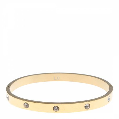 Plated Plated Embellished Bangle - Chloe Collection by Liv Oliver - Modalova
