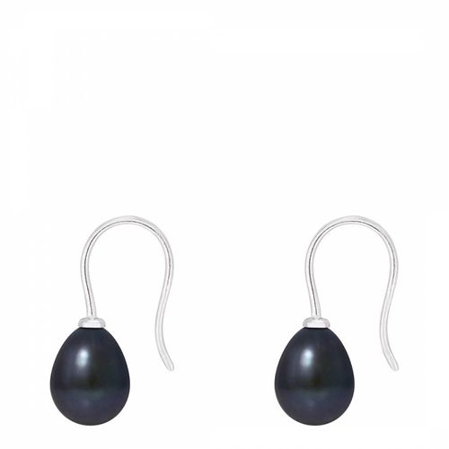Black Pearl Drop Earrings - Mitzuko - Modalova