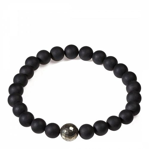 Matte Onyx Gunmetal Bracelet - Stephen Oliver - Modalova