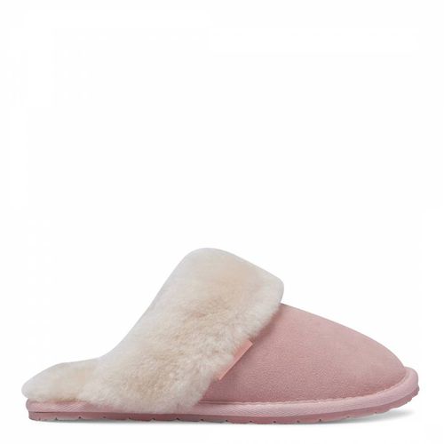 Women's Pink Sheepskin Mule Slipper - Fenlands Sheepskin - Modalova