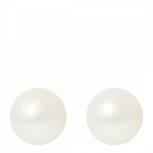 Natural Silver Freshwater Pearl Earrings - Ateliers Saint Germain - Modalova