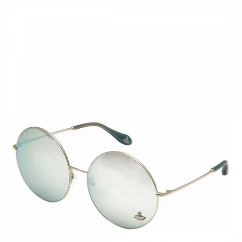 Women's Silver Round Sunglasses - Vivienne Westwood - Modalova
