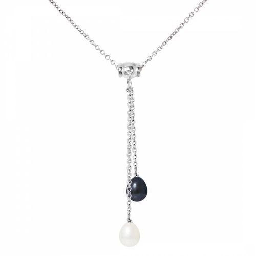 White/Black Tahitian Freshwater Pearl Necklace - Ateliers Saint Germain - Modalova