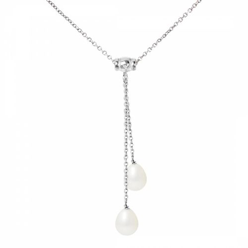 White Pearl Necklace - Mitzuko - Modalova