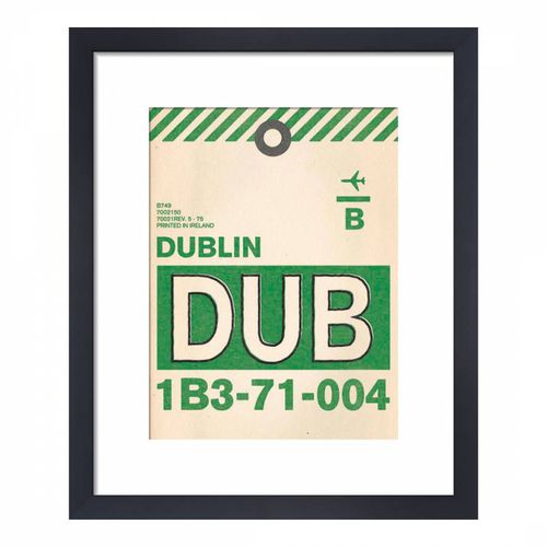 Destination - Dublin 36x28cm Framed Print - Nick Cranston - Modalova