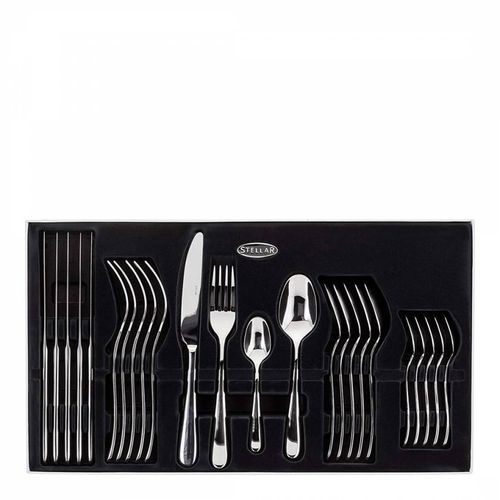 Tattershall 24 Piece Cutlery Set - Stellar - Modalova