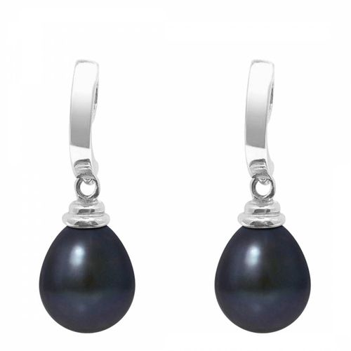 Black Tahiti Pearl Earrings - Mitzuko - Modalova