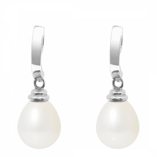 White Pearl Earrings - Mitzuko - Modalova