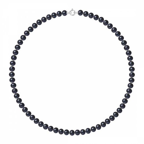 Black Freshwater Pearl Necklace - Mitzuko - Modalova