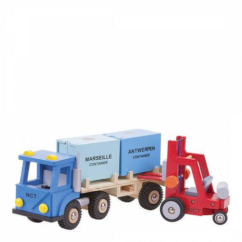 Truck With 2 Containers - New Classic Toys - Modalova