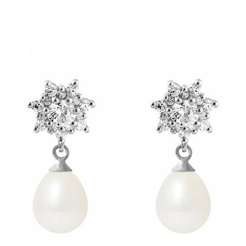 Natural White Pearl Earrings 7-8mm - Ateliers Saint Germain - Modalova