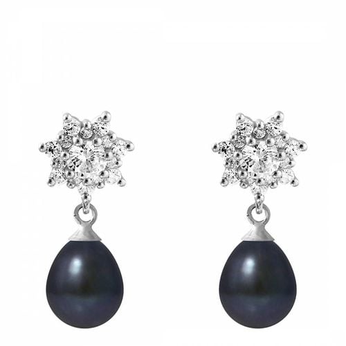 Black Pearl Earrings 7-8mm - Ateliers Saint Germain - Modalova