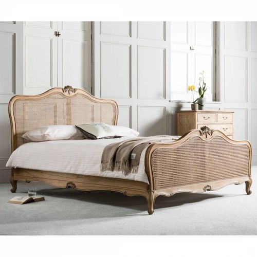 Stanal King Size Cane Bed Weathered - Gallery Living - Modalova