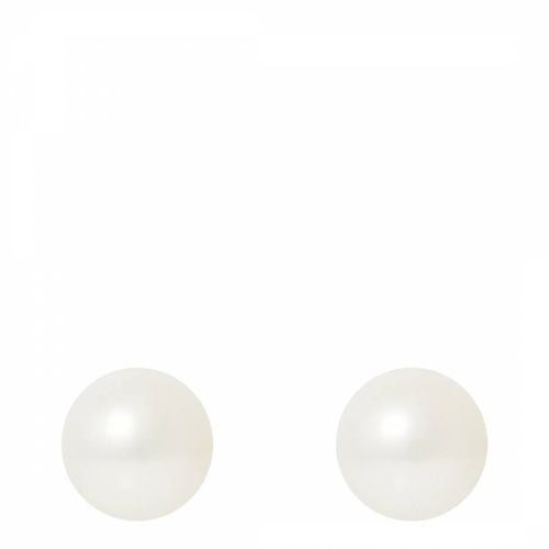 Natural /Gold Pearl Earrings 6-7mm - Just Pearl - Modalova