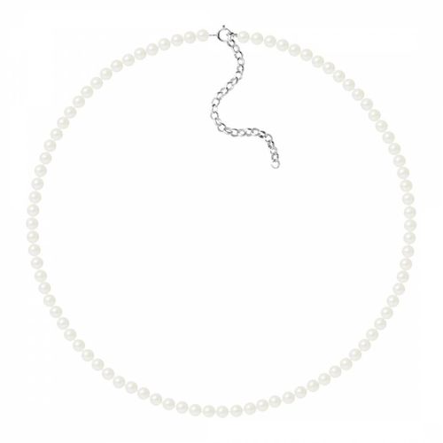 Natural Row Of Pearls Necklace 4-5mm - Just Pearl - Modalova