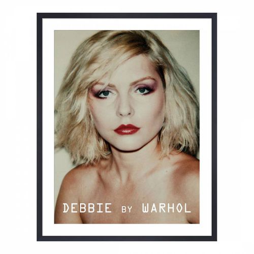 Debbie Harry 1980 75x60cm Framed Print - Andy Warhol - Modalova