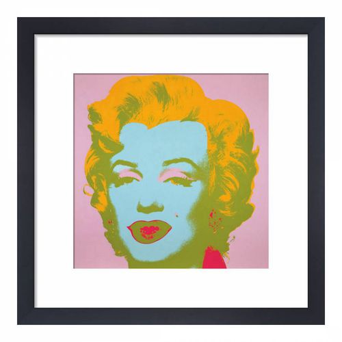 Marilyn Monroe (Marilyn) 1967 (pale pink) 30x30cm - Andy Warhol - Modalova