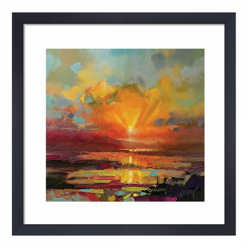 Optimism Sunrise Study 40x40cm Framed Print - Scott Naismith - Modalova