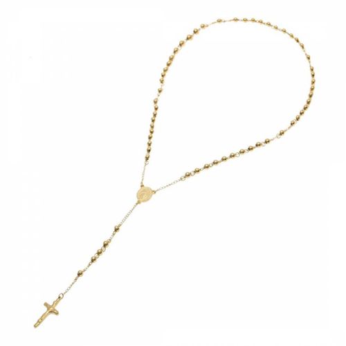K Gold Religious Rosary Necklace - Stephen Oliver - Modalova