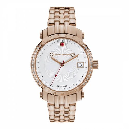 Women's Swiss Rose Diamond Nesta Watch - Chrono Diamond - Modalova