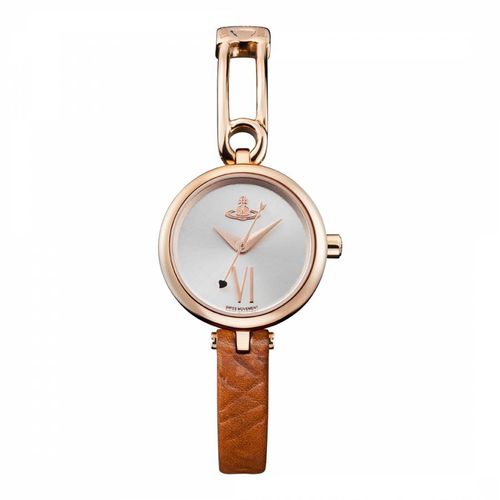 Tan Leather Soho Quartz Watch - Vivienne Westwood - Modalova