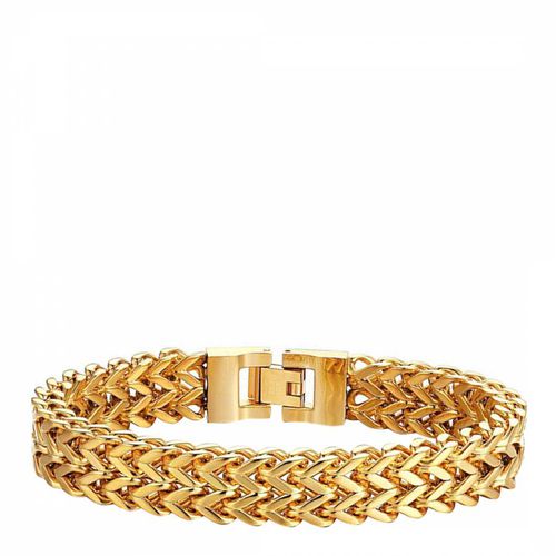 Gold Plated Link Bracelet - Stephen Oliver - Modalova