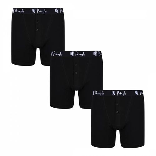 Black 3PK Knitted Boxers - Pringle - Modalova