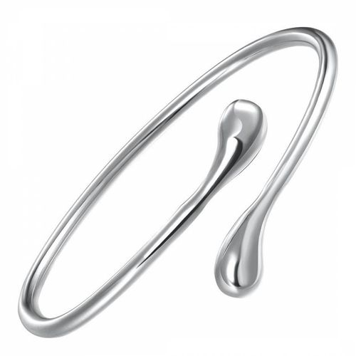 Silver Plated Teardrop Cuff - Ma Petite Amie - Modalova