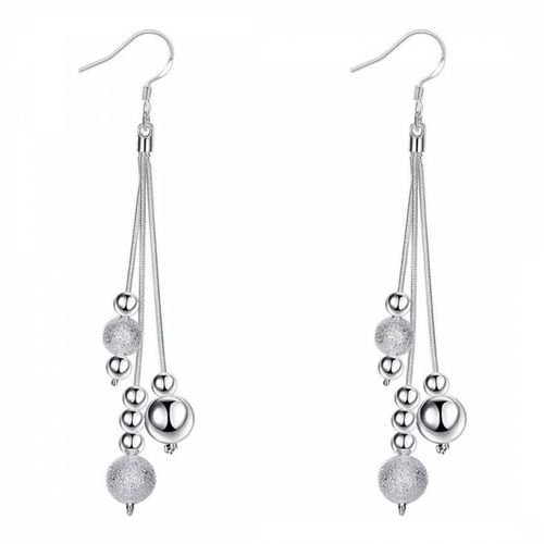 Silver Drop Earrings - Ma Petite Amie - Modalova