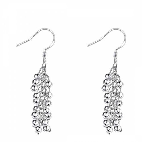 Silver Link Drop Earrings - Ma Petite Amie - Modalova