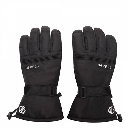 Black Waterproof Ski Gloves - Dare2B - Modalova