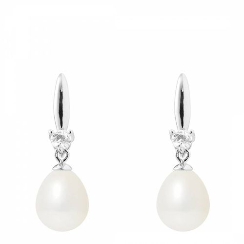 Natural Teardrop Pearl Earrings - Manufacture Royale - Modalova