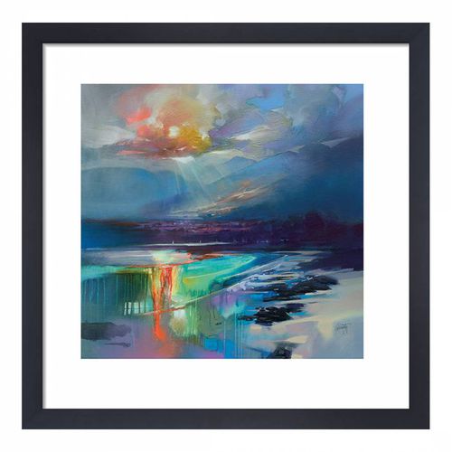 Arran Shore 60x60cm Framed Print - Scott Naismith - Modalova