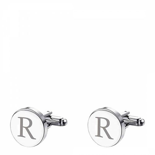 Initial "R" Cufflinks - Stephen Oliver - Modalova