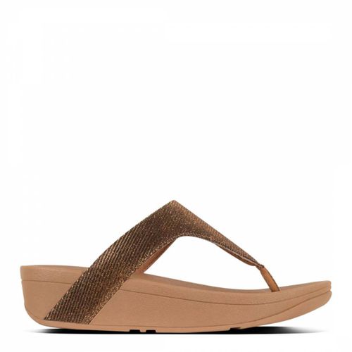 Bronze Lottie Glitzy Sandal - FitFlop - Modalova