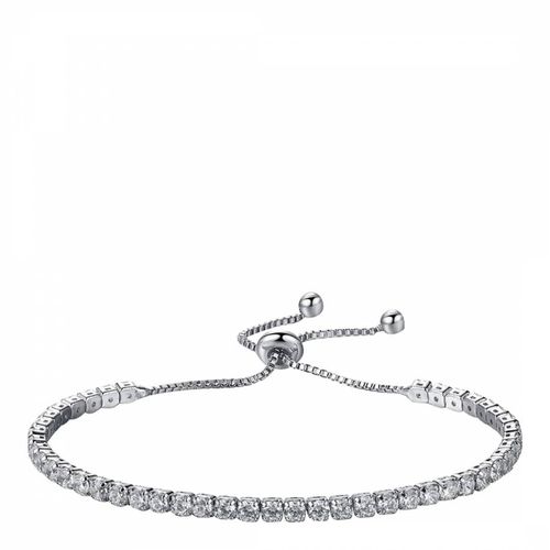 Plated Adjustable CZ Bracelet - Chloe Collection by Liv Oliver - Modalova