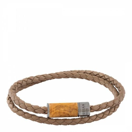 Brown Montecarlo Wood Bracelet - Tateossian - Modalova