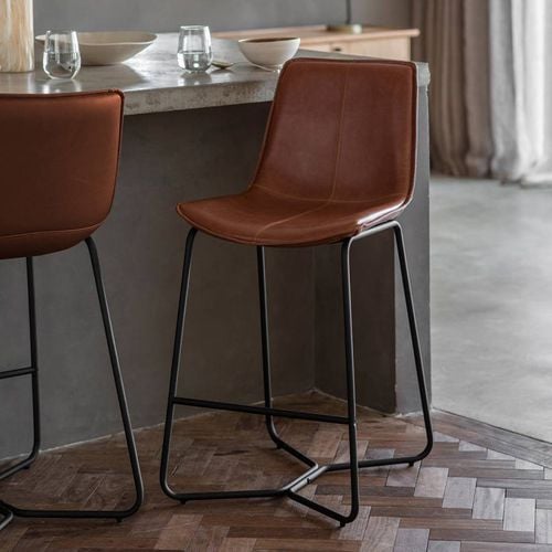 Alexandra Stool Brown Set of 2 - Gallery Living - Modalova