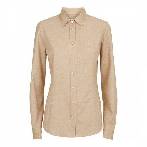 Yellow Winchcombe Cotton Shirt - Le Chameau - Modalova