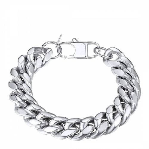 Silver Plated Link Bracelet - Stephen Oliver - Modalova