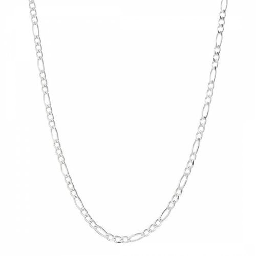 Silver Plated Figaro Necklace - Stephen Oliver - Modalova