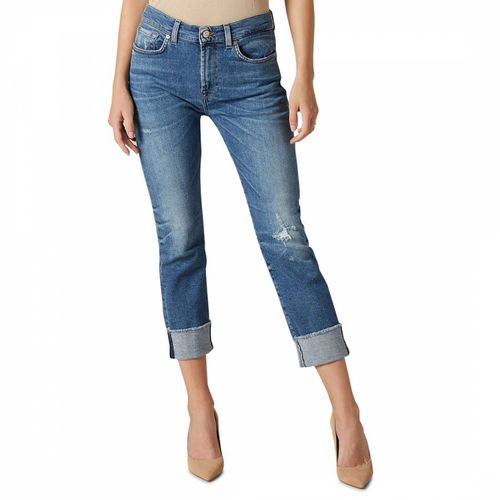 Blue Relaxed Capitola Luxe Jeans - 7 For All Mankind - Modalova