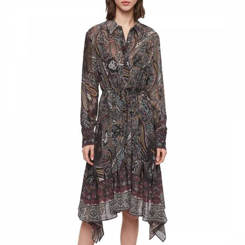 Multi Print Lizzy Dress - AllSaints - Modalova