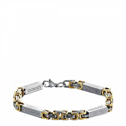 K Gold Plated & Plated Two Tone Bracelet - Stephen Oliver - Modalova